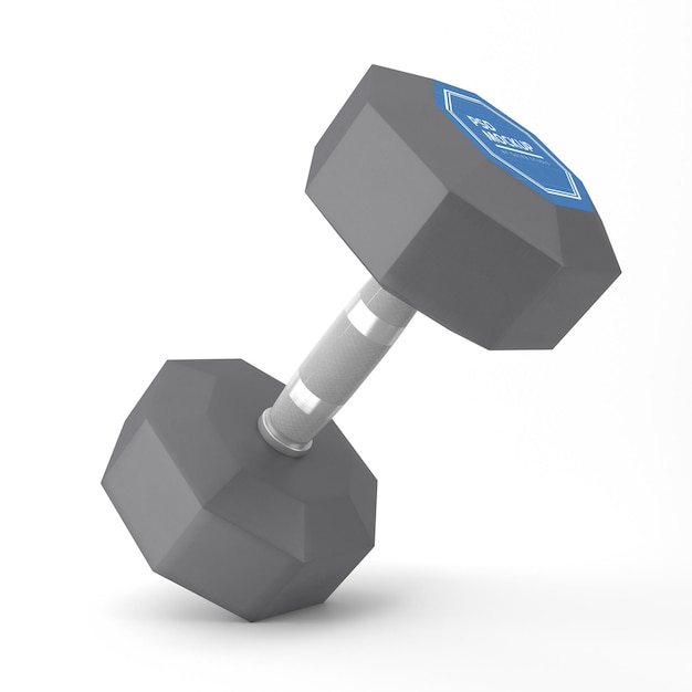 Rubber Dumbbell Left Side