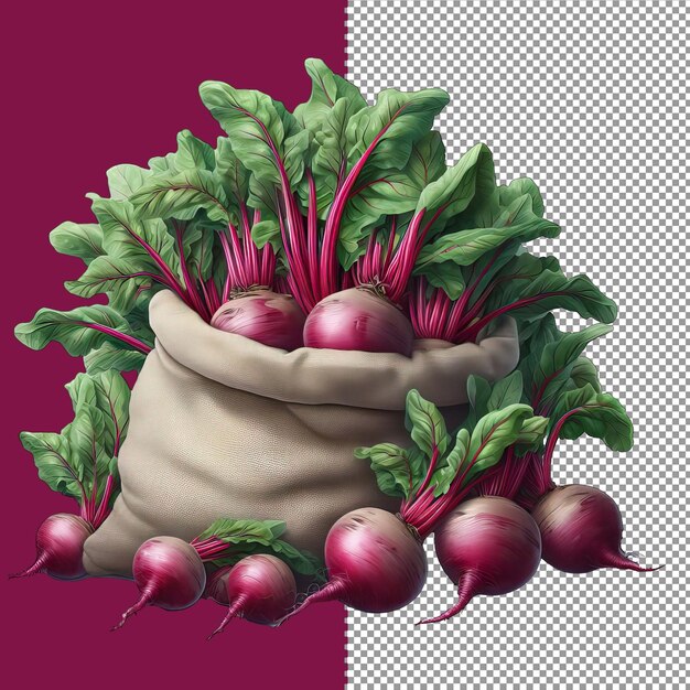 Ruby beetroot pile png