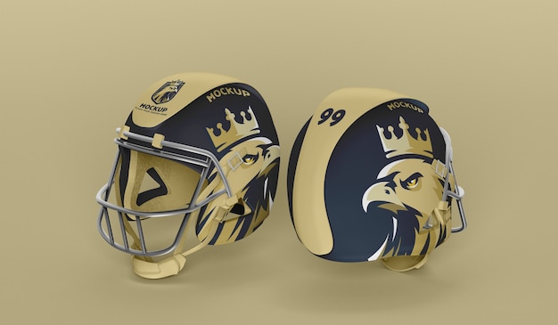 PSD rugby helm mock-up