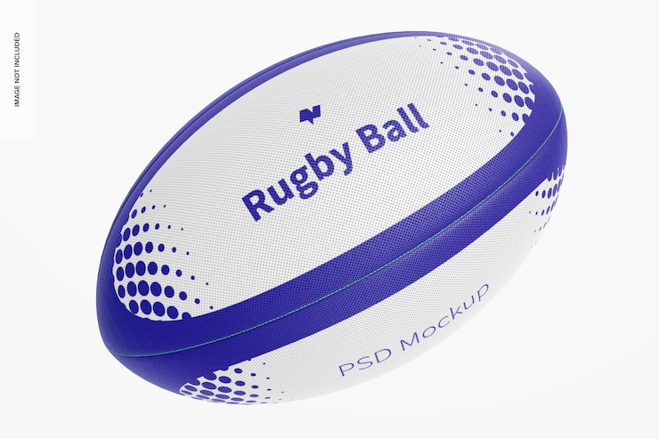 PSD rugbybal mockup