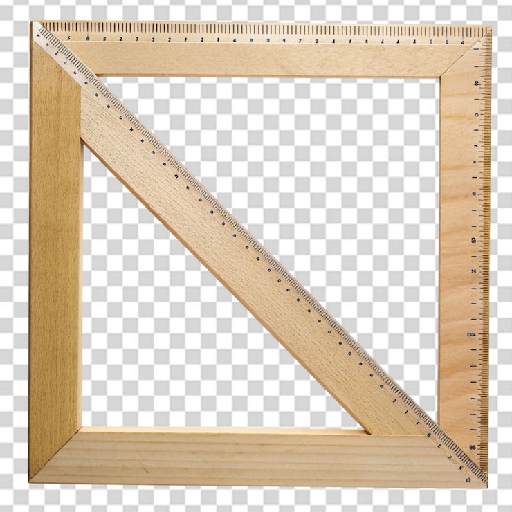 PSD ruler and triangle measuring tools geometry