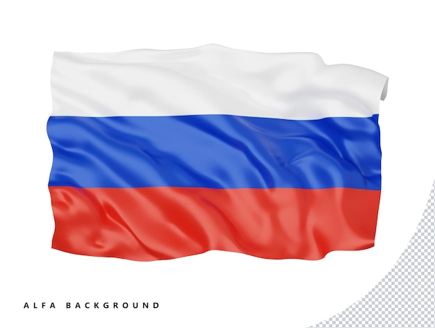 PSD russia flag international national sign icon symbol