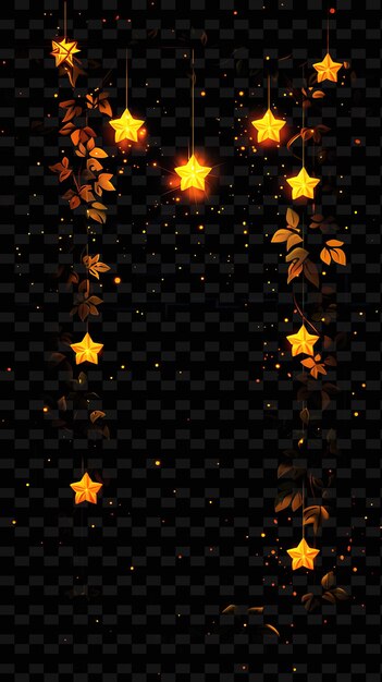 PSD rustic farmhouse style trellises pixel art with barn stars u kreatywna tekstura y2k neon item designs