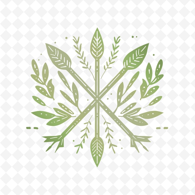 PSD rustic olive branch logo met decorative w creatief vector design van nature collection