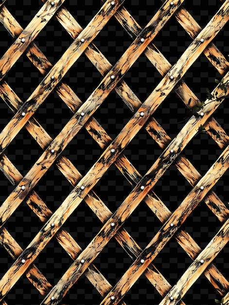 PSD trellis di legno rustico pixel art con forme geometriche util creative texture y2k neon item designs