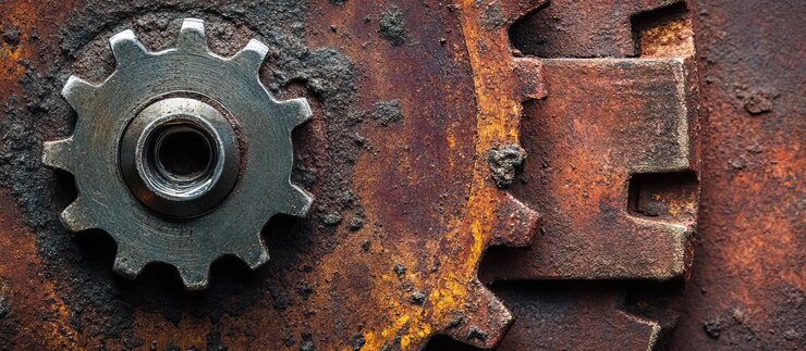 PSD rusty gears