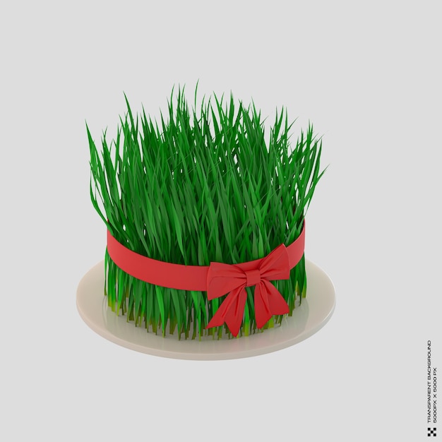 Sabzeh Żywy symbol Nowrozu, perskiego Nowego Roku