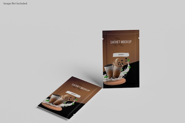 Sachet mockup