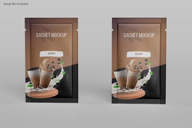 Sachet mockup