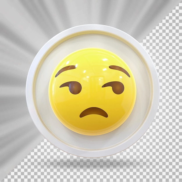 Sad emoji icon