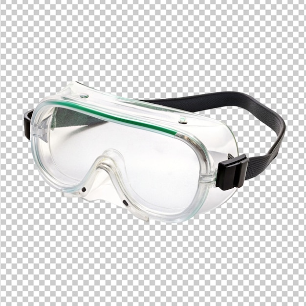 Safety goggles transparent background