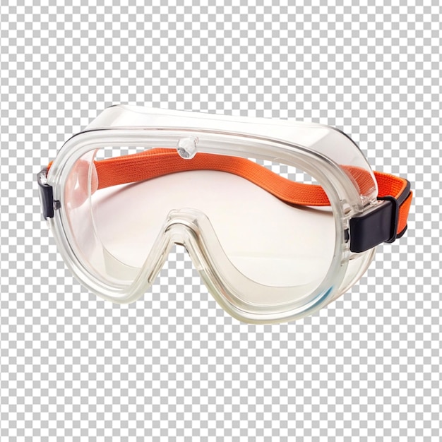 Safety goggles transparent background