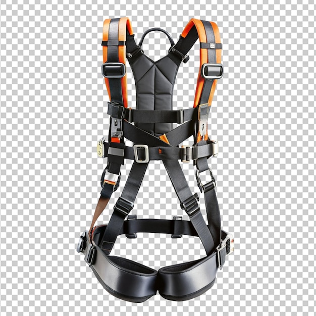 PSD safety harness transparent background