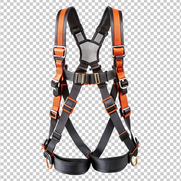 Safety harness transparent background