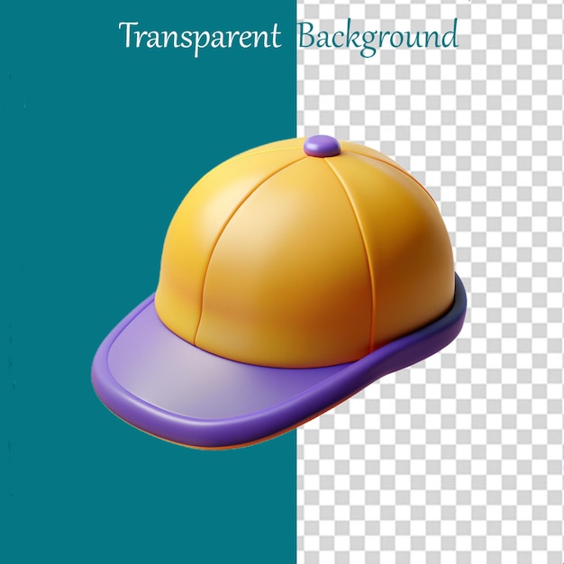 Safety hat 3d icon