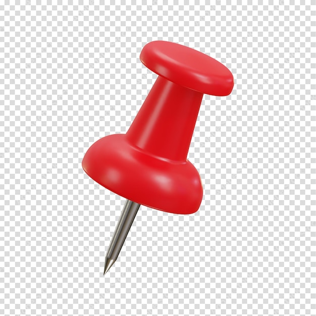 safety pin icon 3d rendering vector illustration