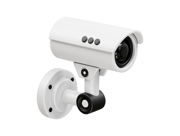 Безопасность видео шпионская камера икона иллюстрация CCTV камера икона векторная иллюстрация 3D рендеринг