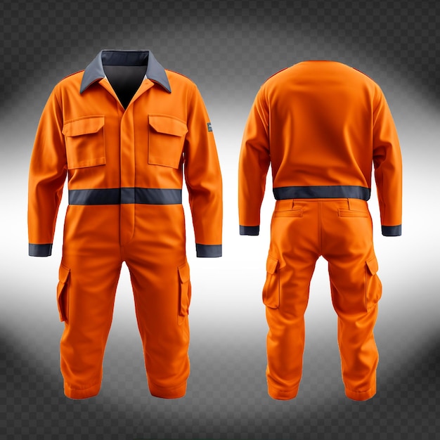 PSD safety suit isolated