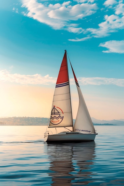 Sailing mockup  design