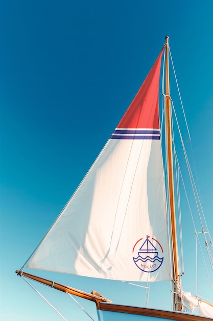 PSD sailing mockup  design