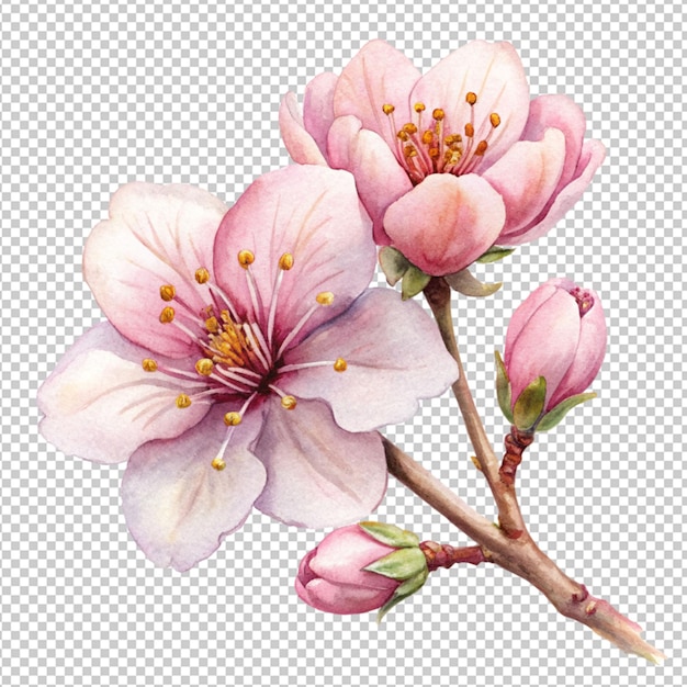 Sakura on transparent background