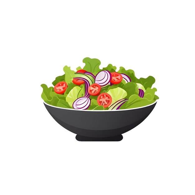 PSD salad bowl food