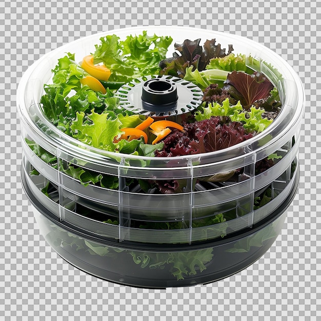 PSD salad spinner on transparent background