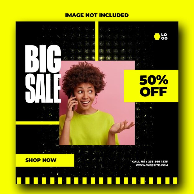 Sale banner template design Big sale special offer banner design for business