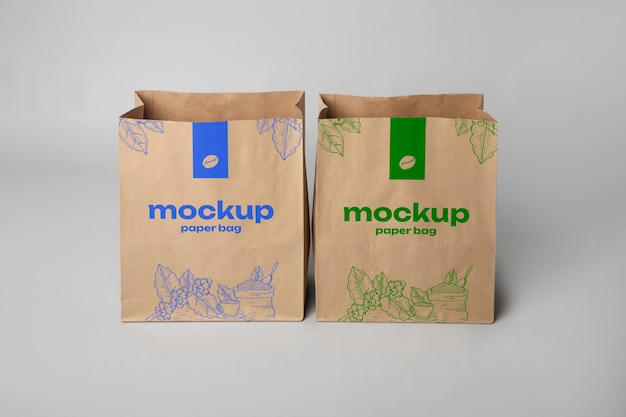 Sale in bulk packaging concept mockup