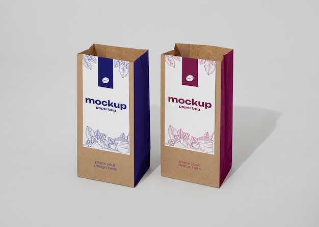 Sale in bulk packaging concept mockup