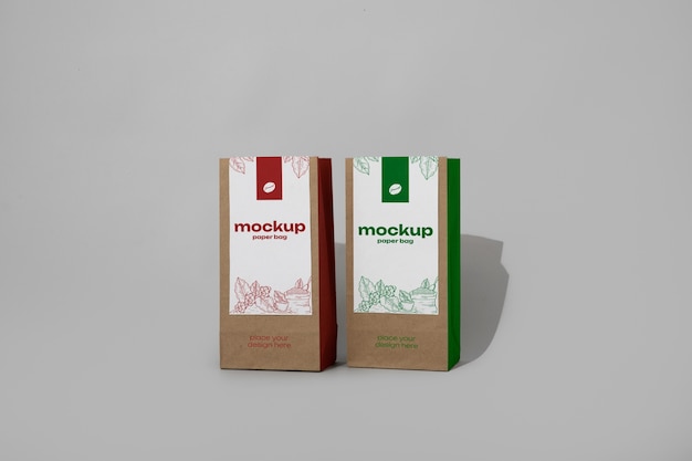 Sale in bulk packaging concept mockup