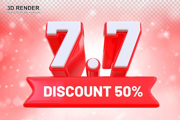 PSD sale discount 3d