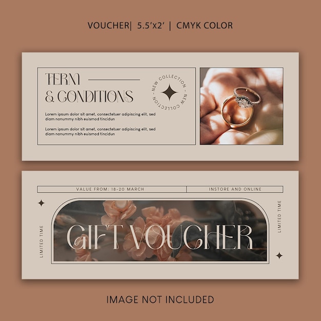 PSD sale gift voucher