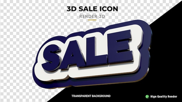 Sale render 3d realistic violet color