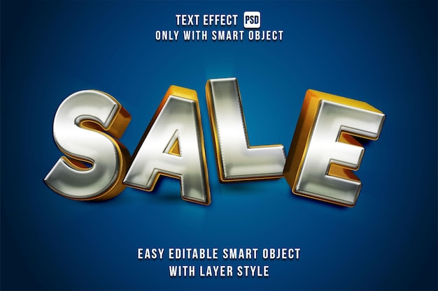 Sale Text Effect Editable