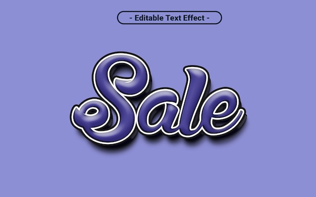 Sale text style effect