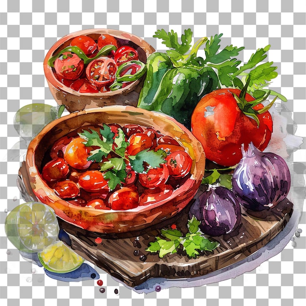 PSD salsa mexican theme