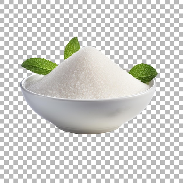 PSD salt on transparent background