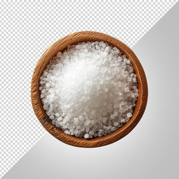 PSD salt on transparent