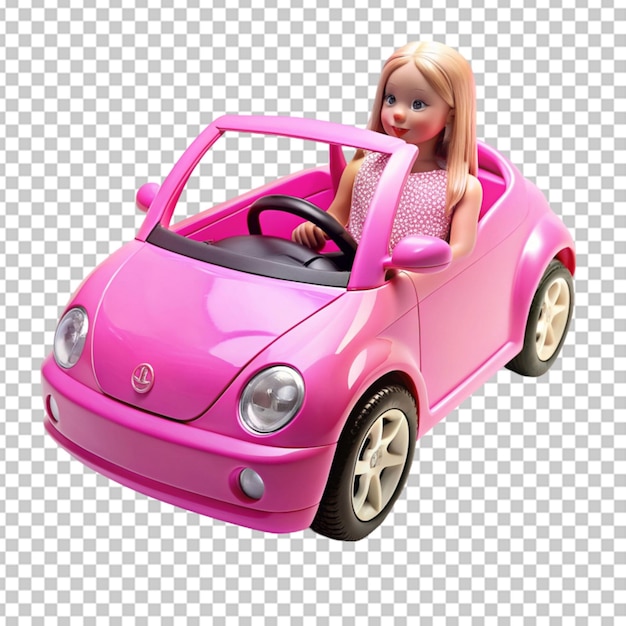 PSD samochód barbie png