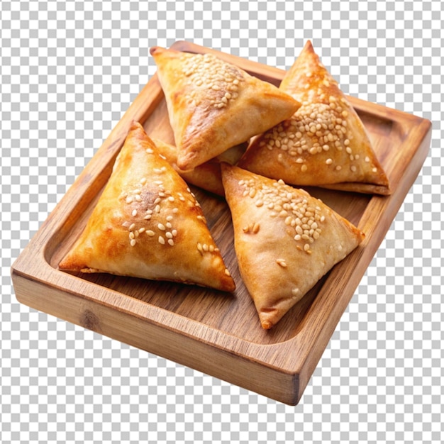 samosa on a transparent background