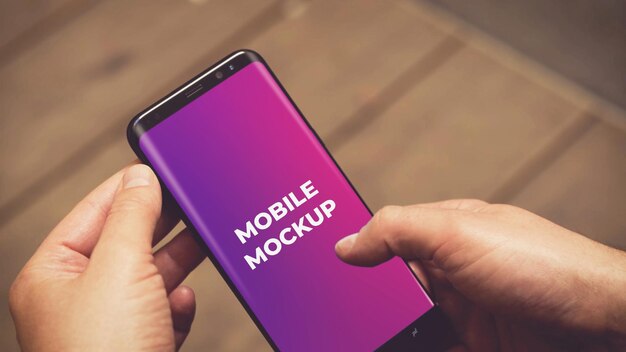 PSD samsung mockup mobile screen mockup mobile display mockup psd mockup s10 mockup s8 mockup