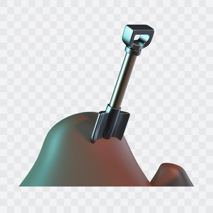 PSD sand 3d icon
