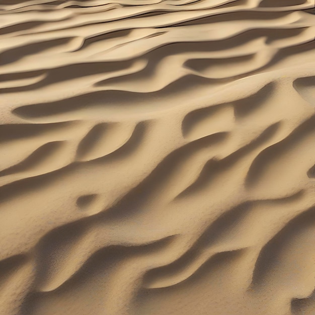 Sabbia nell'illustrazione del deserto aigenerata