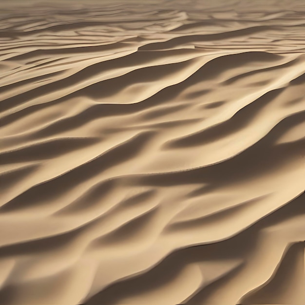 PSD 砂漠の砂のイラスト aigenerated