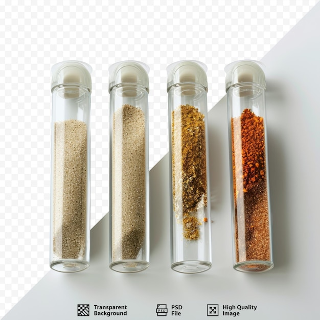 PSD sand samples for analysis in the laboratory