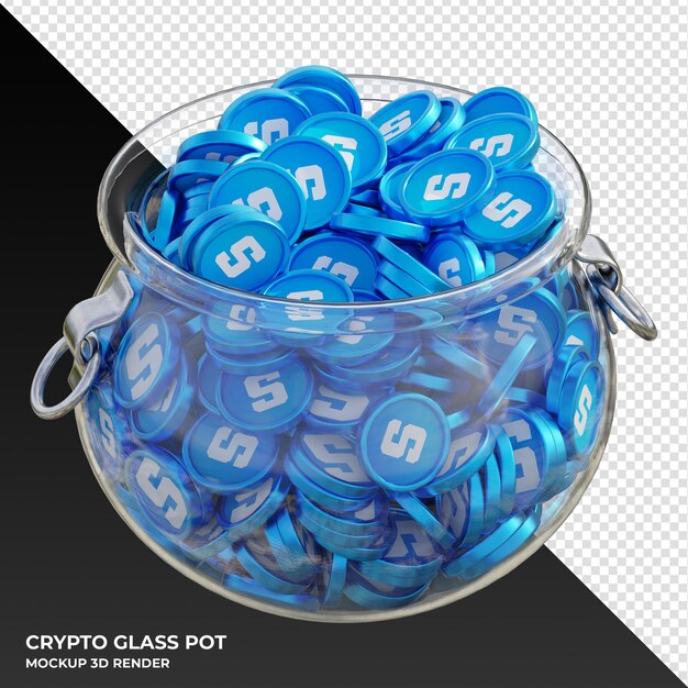 Bitcoin Cash BCH coin stacks cryptocurrency. 3D render illustration  21627699 PNG