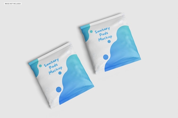 PSD sanitary pads mockup