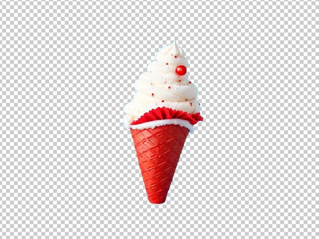 PSD santa claus ice cream