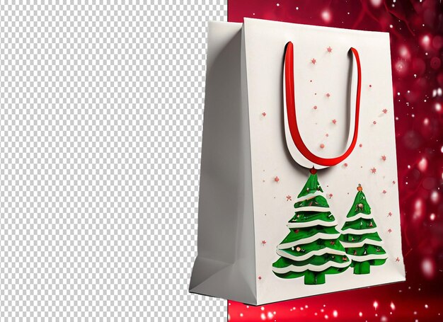 PSD santa sack and christmas shopping bag